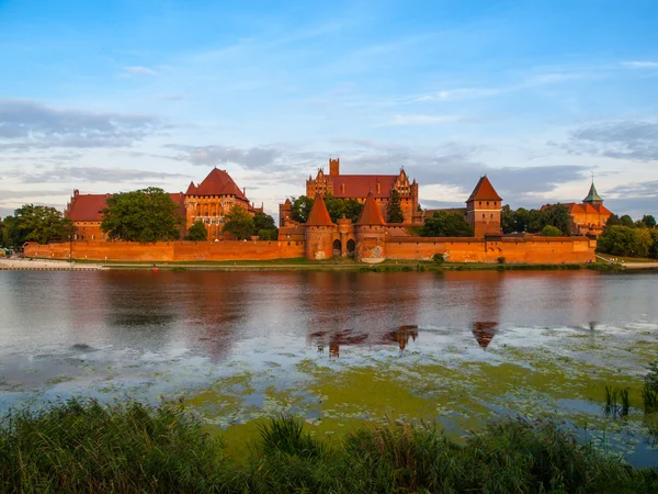 Duitse kasteel in malbork — Stockfoto