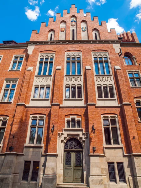 Collegium Witkowskiego of Jagiellonian University in Krakow — Stock Photo, Image