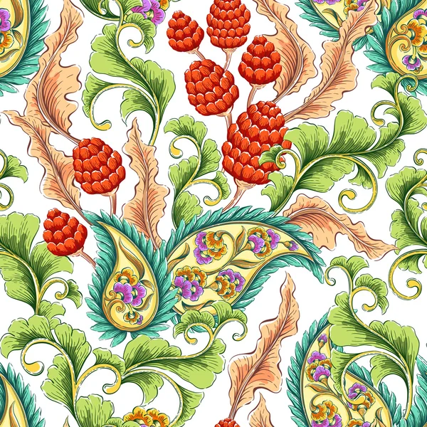 Paisley Çiçek Bahçe