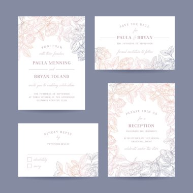 Elle çizilmiş gül bahçesi