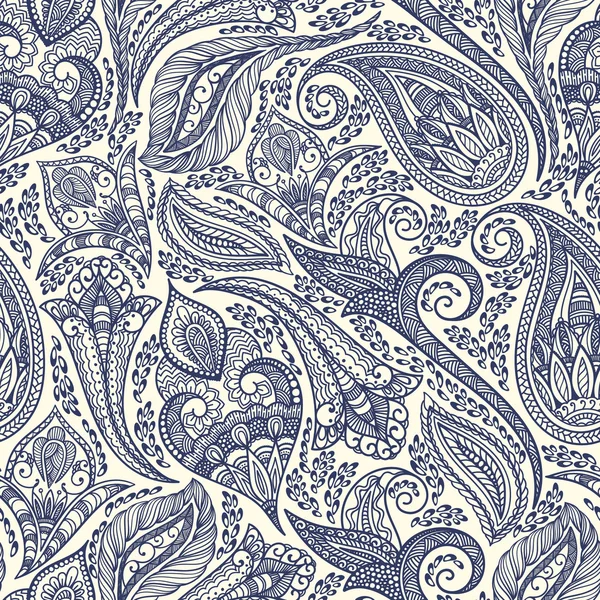 Patrón Paisley — Vector de stock