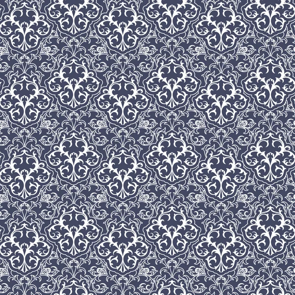 Dikişsiz damask deseni — Stok Vektör