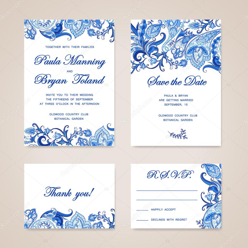 Wedding invitation