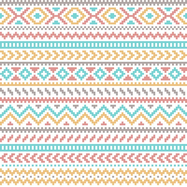 Ethnic Background Pattern — Stock Vector