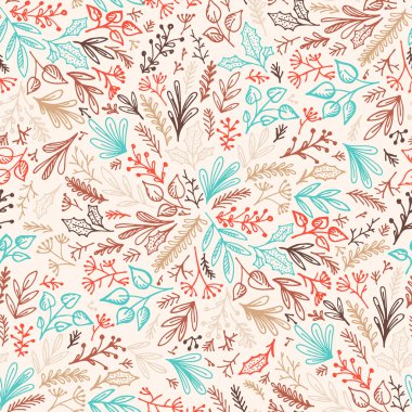 Elle çizilmiş pattrn arka plan