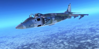 Savaş uçağı pilotu ile