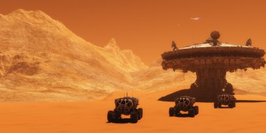Mars gezegeni karakol