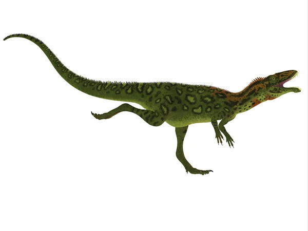 Profilo laterale di Masiakasaurus — Foto Stock