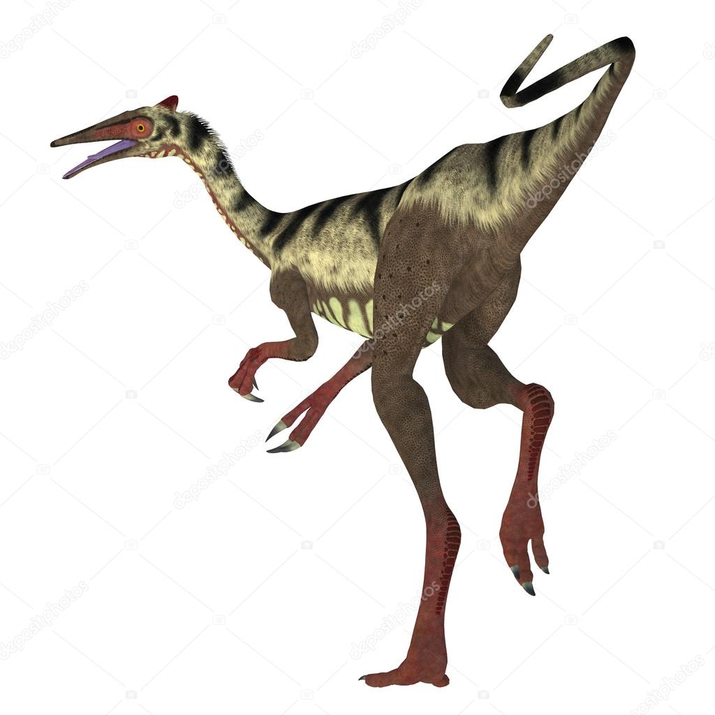 Pelecanimimus dinosaurie svans — stockfotografi © coreyford #119599422