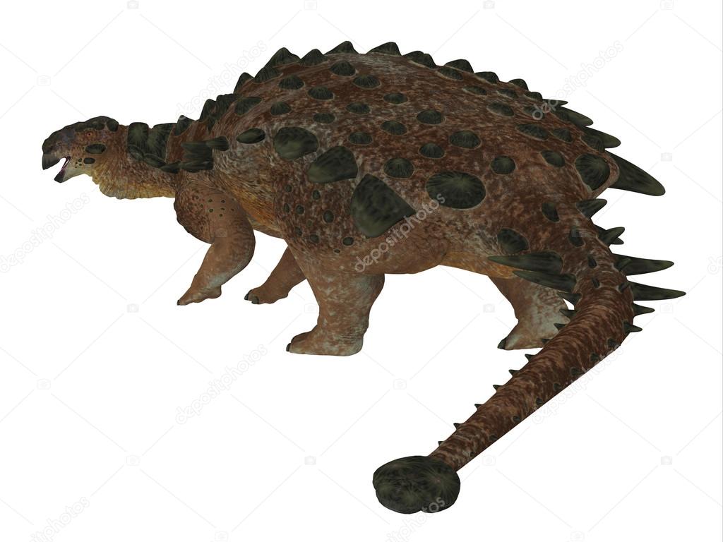 Pinacosaurus Dinosaur Tail â Stock Photo © CoreyFord #119599566