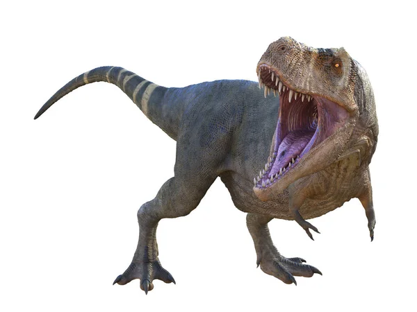 티라노사우루스 Tyrannosaurus Rex 백악기에 북아메리카에 살았던 공룡이다 — 스톡 사진