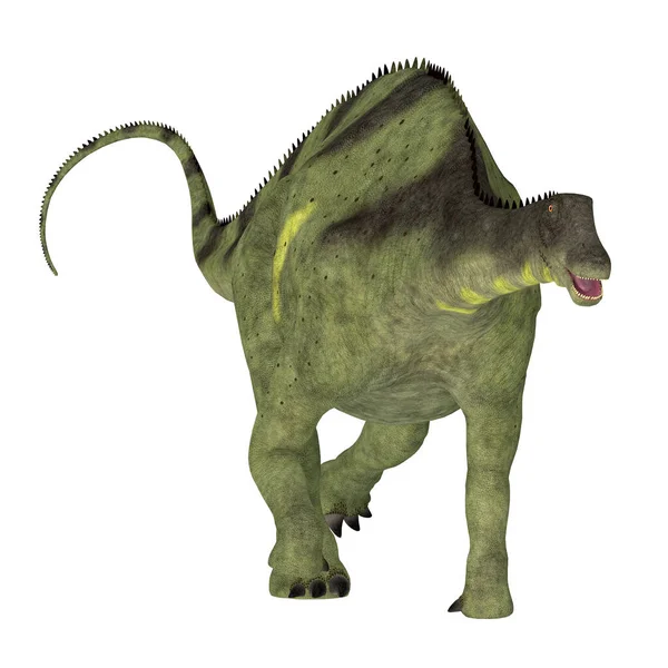 Brachytrachelopan Był Roślinożernym Dinozaurem Sauropodem Który Żył Argentynie Okresie Jurajskim — Zdjęcie stockowe