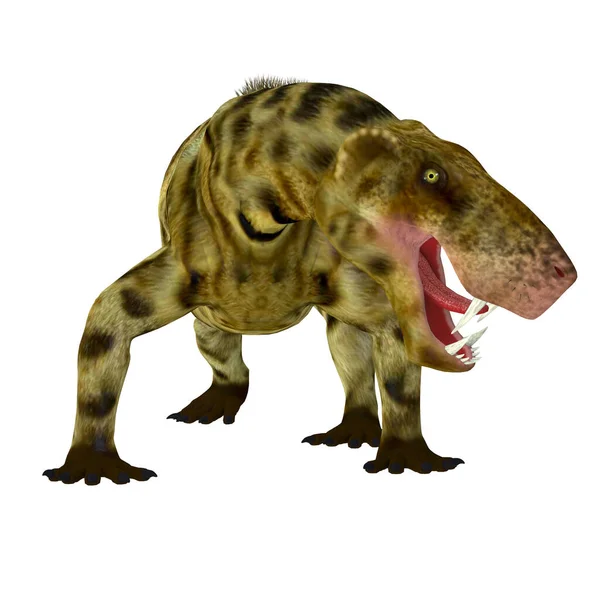 Inostrancevia Cat Predator Lived Russia Permian Period — Stock Photo, Image