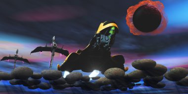 Düşman uzay aracı