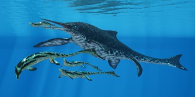 Shonisaurus deniz sürüngen