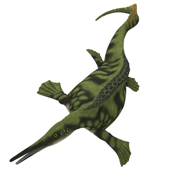 Гепехсух был хищным морским иктиозавром — стоковое фото