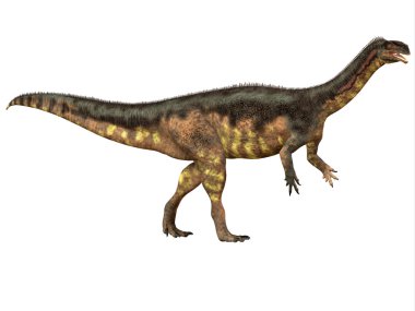 Plateosaurus yan profili