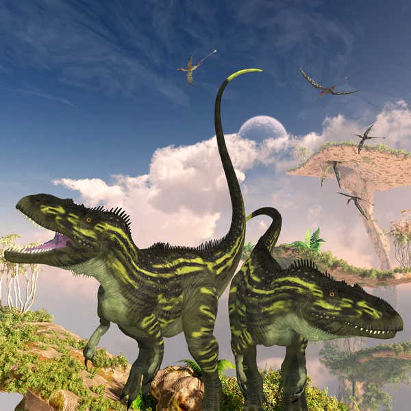 A Torvosaurus dinoszauruszok — Stock Fotó