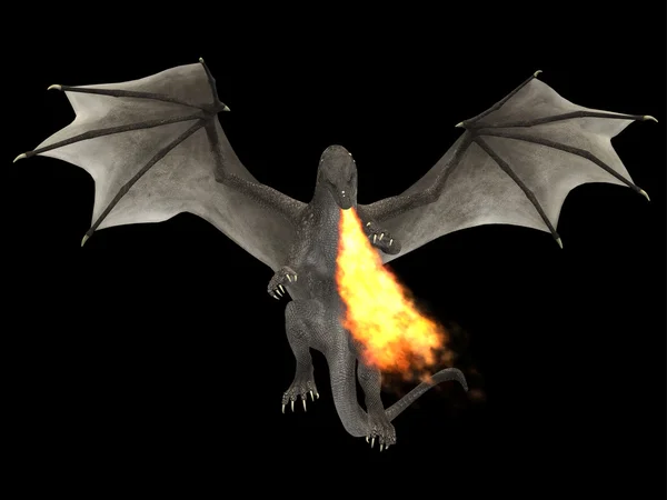 Fuego del dragón — Foto de Stock
