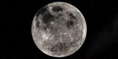 Dünya 'nın uydusu 4.5 milyar yıl önce Dünya ile Mars büyüklüğünde bir cisim arasında meydana gelen büyük bir çarpışma sonucu oluşmuş..