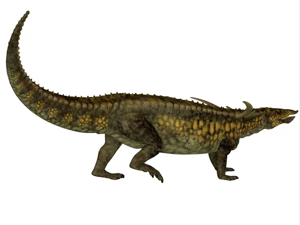 Desmatosuchus Profilo del dinosauro — Foto Stock