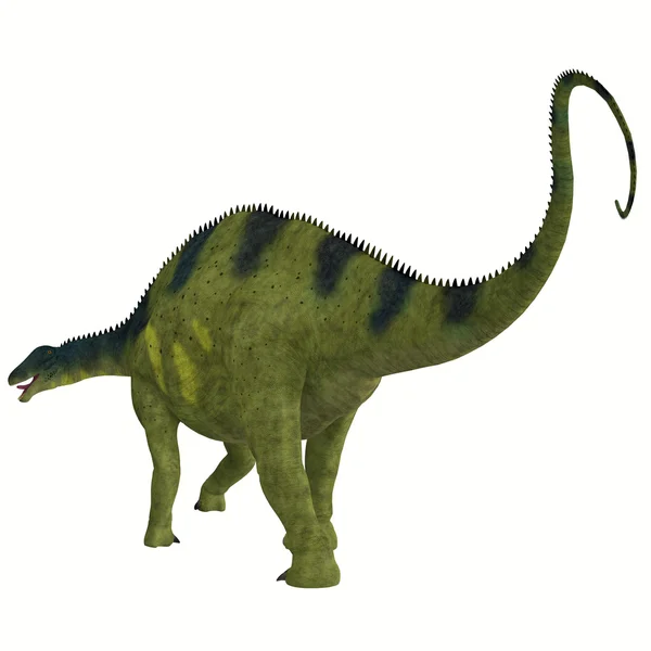 Brachytrachelopan Dinosaur staart — Stockfoto