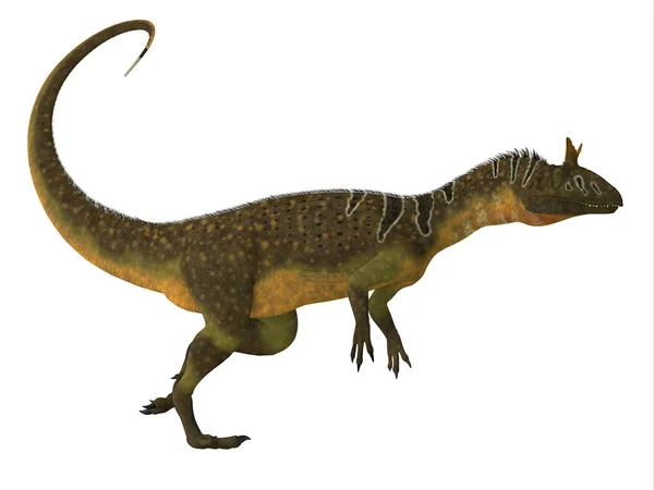 Cryolophosaurus 공룡 측면 보기 — 스톡 사진