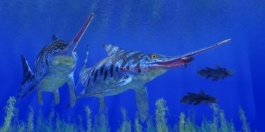 Eurhinosaurus Jurassic okyanus