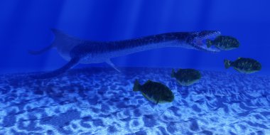 Jurassic Plesiosaurus Ocean clipart