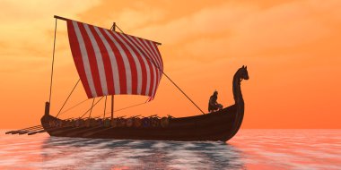 Viking Longship Ventures clipart