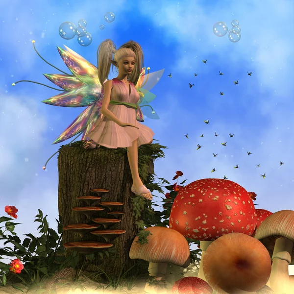 Fantasy Fairy Faeryl — Stock Photo, Image