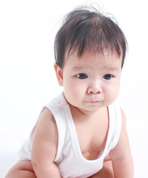 Πορτρέτο του μικρού χαριτωμένο μωρό — Φωτογραφία Αρχείου