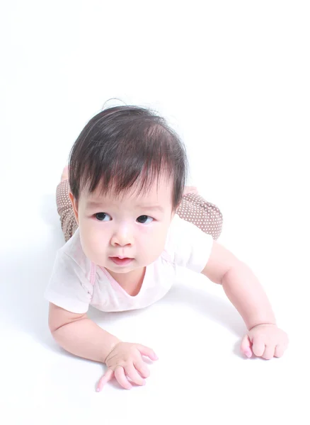 Retrato de pequeno bebê bonito — Fotografia de Stock