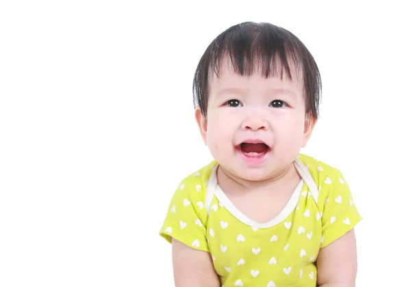 Retrato de pequeno bebê bonito — Fotografia de Stock