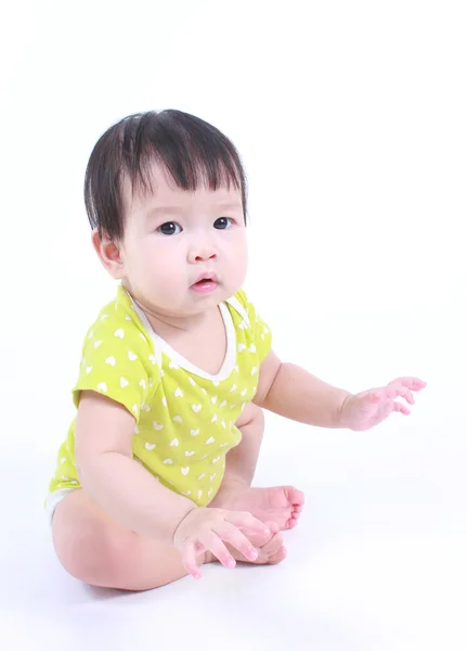 Portrait of cute asian baby — Stock Photo, Image