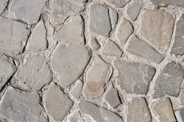 Textura Pedra Parede Velha Fundo Abstrato Com Tijolos — Fotografia de Stock