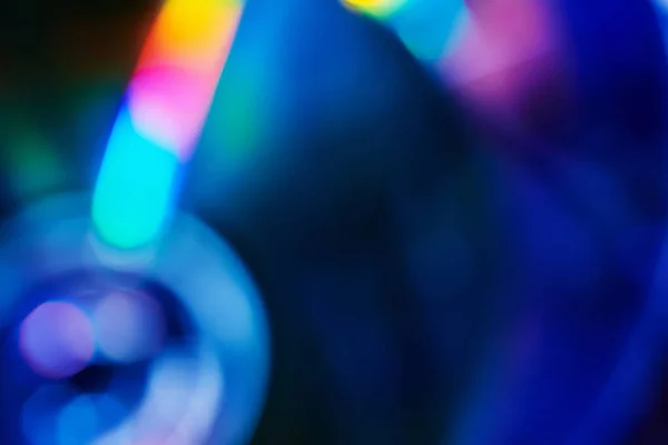 Θολή ουράνιο τόξο χρωματισμένο φως φωτοβολίδα φόντο. — Φωτογραφία Αρχείου