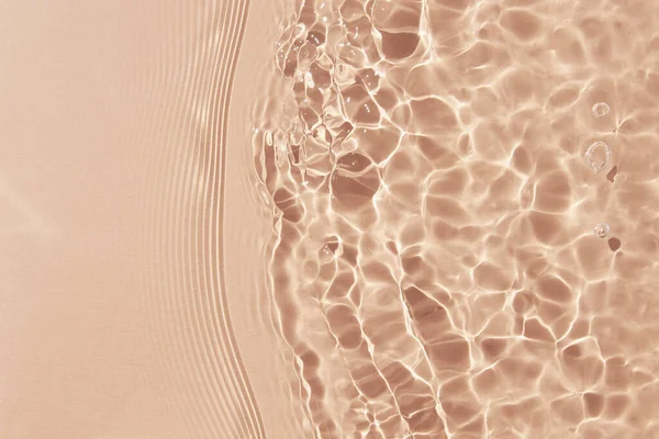 Бежевая вода текстура фона. Абстрактная модель Лицензионные Стоковые Изображения