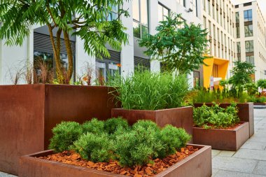 Avrupa 'da yeni modern konut kompleksi