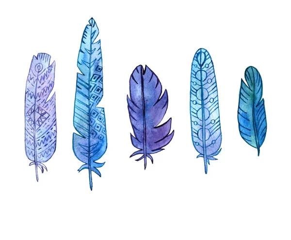 suluboya mavi tüyleri seti