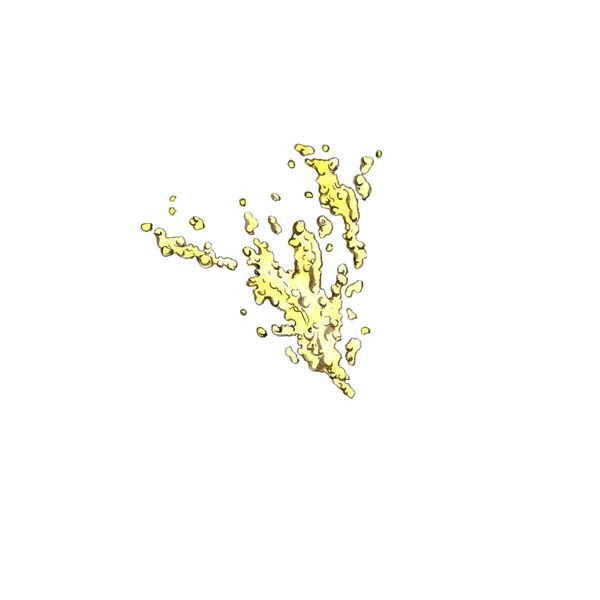 수채화 splashing 샴페인 — 스톡 사진
