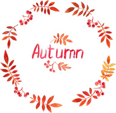 vektör suluboya kartı