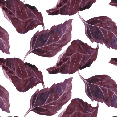 fesleğen yaprakları ile Seamless Modeli