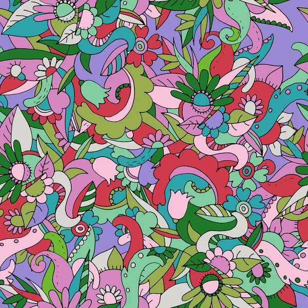 Doodle komik seamless modeli