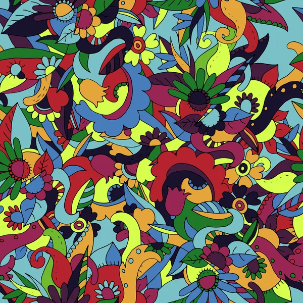 Doodle komik seamless modeli