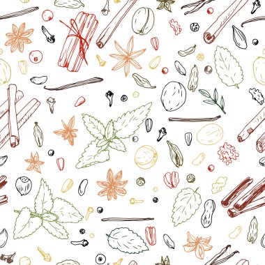 Baharatlı kusursuz desen