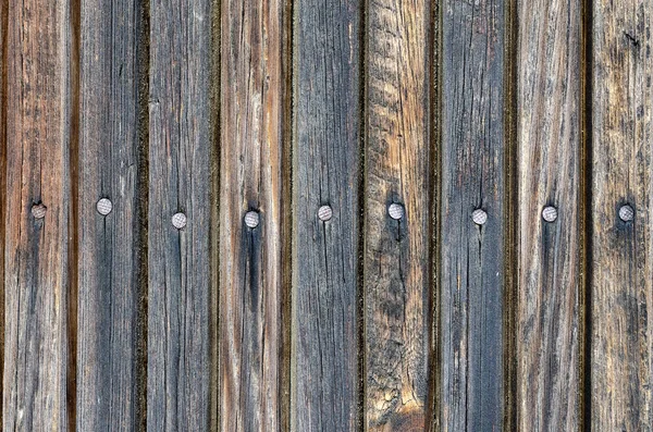 Empty Wooden Multitask Background Burnt Wooden Laths Nailed Narrow Wooden — Stock Photo, Image