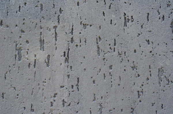 Una Pared Hormigón Gris Con Pequeñas Depresiones Oscuras Textura Cemento — Foto de Stock