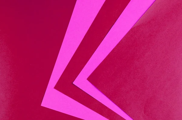 Абстрактно Розовый Красный Геометрический Фон Двухцветные Повторяющиеся Углы Линии Вид — стоковое фото