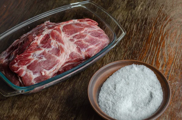 Homemade Capicola Coppa Dry Cured Pork Loin Step Step Recipe — Fotografia de Stock